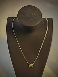 gözlü çelik kolye