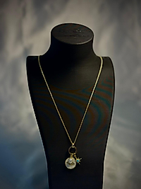 üçlü desen çelik  kolye