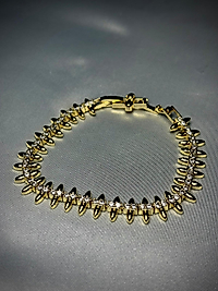 balık sırtı model gold bileklik